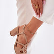 Laden Sie das Bild in den Galerie-Viewer, Sandalen mit Absatz model 212835 Step in style