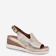 Laden Sie das Bild in den Galerie-Viewer, Keilabsatz Sandalen model 212899 Step in style