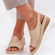 Laden Sie das Bild in den Galerie-Viewer, Keilabsatz Sandalen model 212900 Step in style