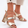 Laden Sie das Bild in den Galerie-Viewer, Sandalen mit Absatz model 212907 Step in style