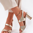 Laden Sie das Bild in den Galerie-Viewer, Sandalen mit Absatz model 212907 Step in style