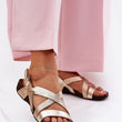 Laden Sie das Bild in den Galerie-Viewer, Sandalen model 212913 Step in style