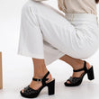 Laden Sie das Bild in den Galerie-Viewer, Sandalen mit Absatz model 212938 Inello