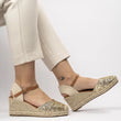 Laden Sie das Bild in den Galerie-Viewer, Keilabsatz Sandalen model 212967 Inello