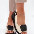 Laden Sie das Bild in den Galerie-Viewer, Keilabsatz Sandalen model 213003 Step in style