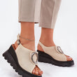 Laden Sie das Bild in den Galerie-Viewer, Keilabsatz Sandalen model 213005 Step in style
