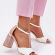 Laden Sie das Bild in den Galerie-Viewer, Sandalen mit Absatz model 213007 Step in style