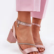 Laden Sie das Bild in den Galerie-Viewer, Sandalen mit Absatz model 213010 Step in style