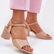 Laden Sie das Bild in den Galerie-Viewer, Sandalen mit Absatz model 213011 Step in style
