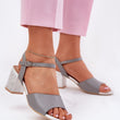 Laden Sie das Bild in den Galerie-Viewer, Sandalen mit Absatz model 213012 Step in style