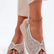 Laden Sie das Bild in den Galerie-Viewer, Keilabsatz Sandalen model 213014 Step in style
