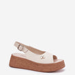 Laden Sie das Bild in den Galerie-Viewer, Keilabsatz Sandalen model 213015 Step in style