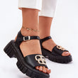 Laden Sie das Bild in den Galerie-Viewer, Sandalen model 213019 Step in style