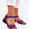 Laden Sie das Bild in den Galerie-Viewer, Sandalen mit Absatz model 213022 Step in style