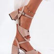 Laden Sie das Bild in den Galerie-Viewer, Sandalen mit Absatz model 213185 Step in style