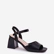 Laden Sie das Bild in den Galerie-Viewer, Sandalen mit Absatz model 213186 Step in style