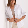 Laden Sie das Bild in den Galerie-Viewer, Damen Hemd model 213245 Italy Moda