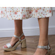 Laden Sie das Bild in den Galerie-Viewer, Sandalen mit Absatz model 213372 PRIMO