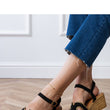 Laden Sie das Bild in den Galerie-Viewer, Keilabsatz Sandalen model 213377 PRIMO