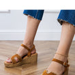 Laden Sie das Bild in den Galerie-Viewer, Keilabsatz Sandalen model 213378 PRIMO