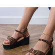 Laden Sie das Bild in den Galerie-Viewer, Keilabsatz Sandalen model 213381 PRIMO