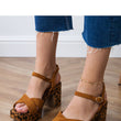 Laden Sie das Bild in den Galerie-Viewer, Sandalen mit Absatz model 213413 PRIMO