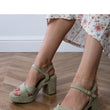 Laden Sie das Bild in den Galerie-Viewer, Sandalen mit Absatz model 213414 PRIMO
