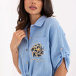 Laden Sie das Bild in den Galerie-Viewer, Damen Hemd model 213428 Italy Moda
