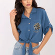 Laden Sie das Bild in den Galerie-Viewer, Damen Hemd model 213430 Italy Moda