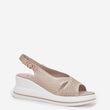 Laden Sie das Bild in den Galerie-Viewer, Keilabsatz Sandalen model 213456 Step in style