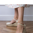 Laden Sie das Bild in den Galerie-Viewer, Keilabsatz Sandalen model 213734 PRIMO