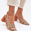 Laden Sie das Bild in den Galerie-Viewer, Sandalen mit Absatz model 214086 Step in style