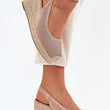 Laden Sie das Bild in den Galerie-Viewer, Keilabsatz Sandalen model 214091 Step in style