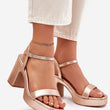 Laden Sie das Bild in den Galerie-Viewer, Sandalen mit Absatz model 214092 Step in style