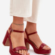 Laden Sie das Bild in den Galerie-Viewer, Sandalen mit Absatz model 214094 Step in style