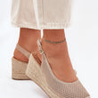 Laden Sie das Bild in den Galerie-Viewer, Keilabsatz Sandalen model 214096 Step in style