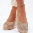 Laden Sie das Bild in den Galerie-Viewer, Keilabsatz Sandalen model 214096 Step in style