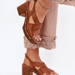 Laden Sie das Bild in den Galerie-Viewer, Sandalen mit Absatz model 214390 Step in style
