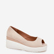 Laden Sie das Bild in den Galerie-Viewer, Keilabsatz Sandalen model 214684 Step in style