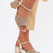 Laden Sie das Bild in den Galerie-Viewer, Sandalen mit Absatz model 214685 Step in style