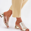 Laden Sie das Bild in den Galerie-Viewer, Pantoletten model 214714 Step in style