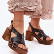 Laden Sie das Bild in den Galerie-Viewer, Sandalen mit Absatz model 214744 Step in style