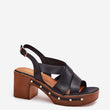 Laden Sie das Bild in den Galerie-Viewer, Sandalen mit Absatz model 214744 Step in style