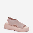Laden Sie das Bild in den Galerie-Viewer, Keilabsatz Sandalen model 214987 Step in style