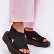 Laden Sie das Bild in den Galerie-Viewer, Keilabsatz Sandalen model 214988 Step in style