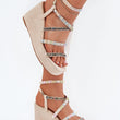 Laden Sie das Bild in den Galerie-Viewer, Keilabsatz Sandalen model 215005 Step in style