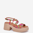 Laden Sie das Bild in den Galerie-Viewer, Sandalen mit Absatz model 215023 Step in style