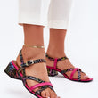 Laden Sie das Bild in den Galerie-Viewer, Sandalen mit Absatz model 215333 Step in style