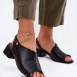 Laden Sie das Bild in den Galerie-Viewer, Sandalen mit Absatz model 215343 Step in style