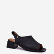Laden Sie das Bild in den Galerie-Viewer, Sandalen mit Absatz model 215343 Step in style
